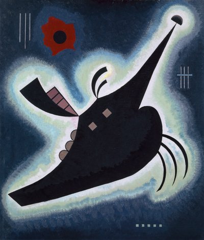 Pointed Black by Wassily Kandinsky